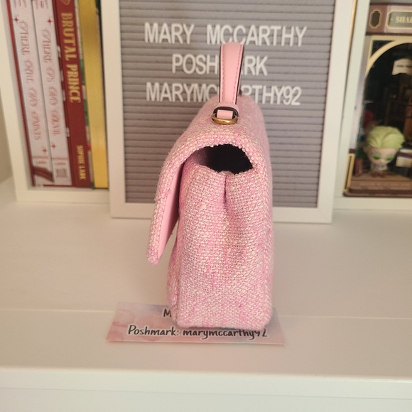 Tory Burch Willa Tweed Mini Top Handle Bag - Picture 7 of 12